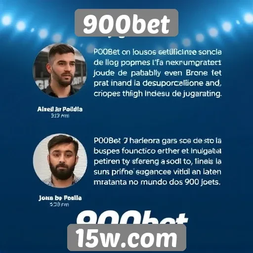 Depoimentos de jogadores sobre a experiência na 900bet