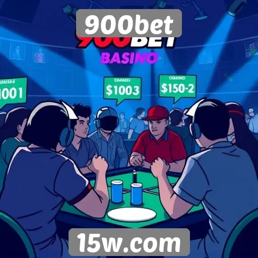 Crescimento da comunidade de jogadores na 900bet