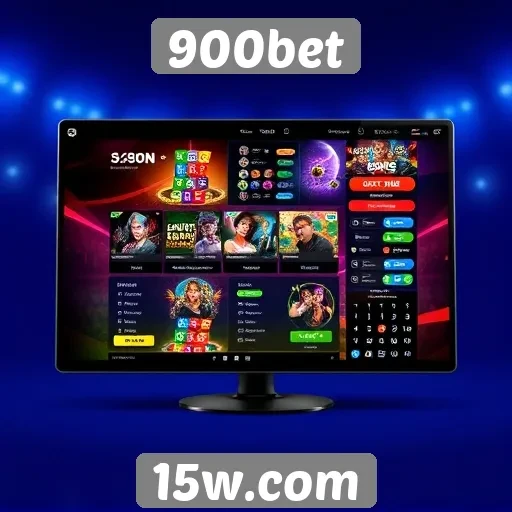 Interface do usuário melhora experiência de jogo no 900bet