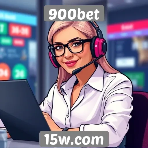 Suporte ao cliente da 900bet em foco